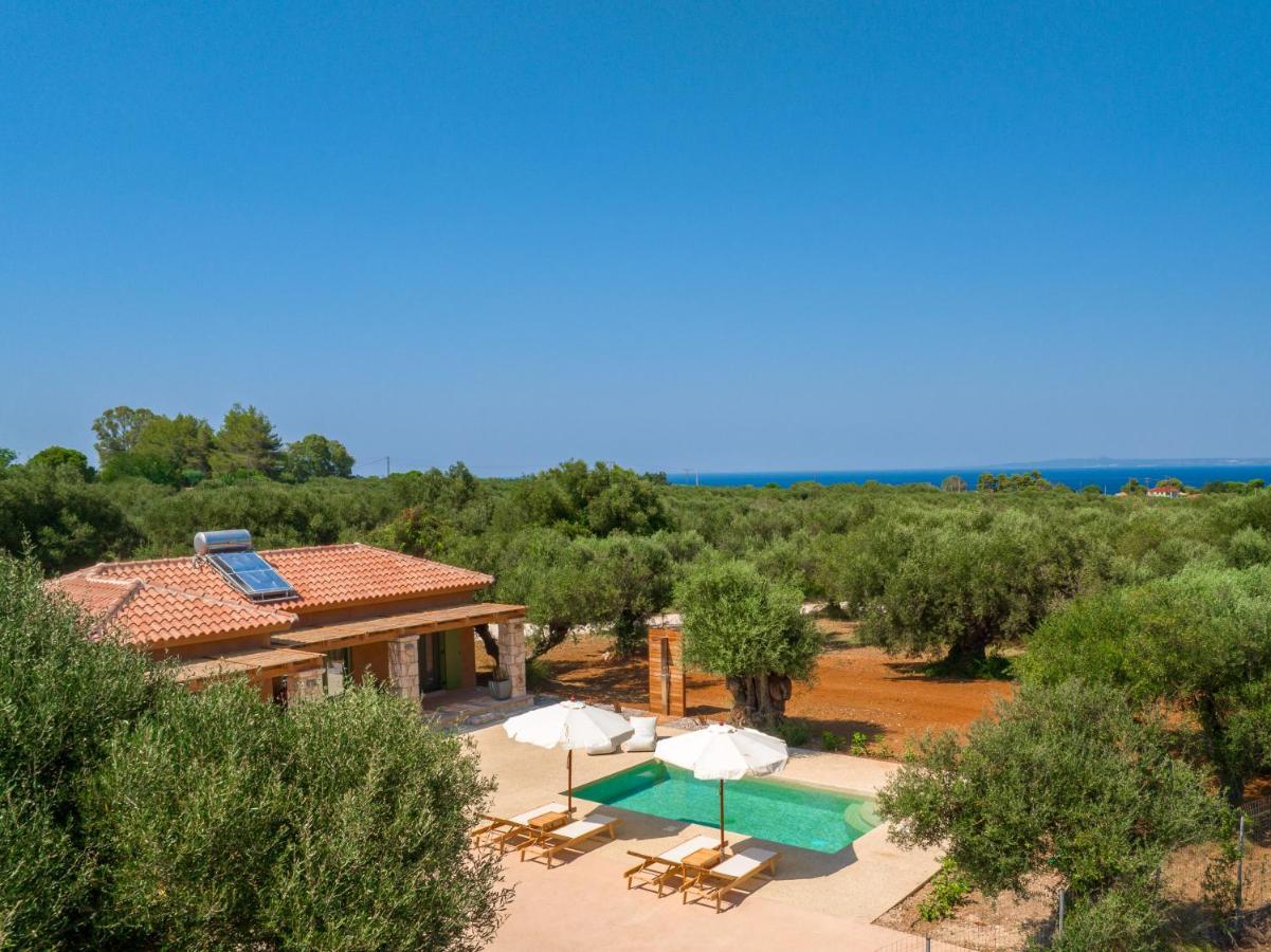 Terra Oleana Cottages Ανω Βασιλικος Εξωτερικό φωτογραφία