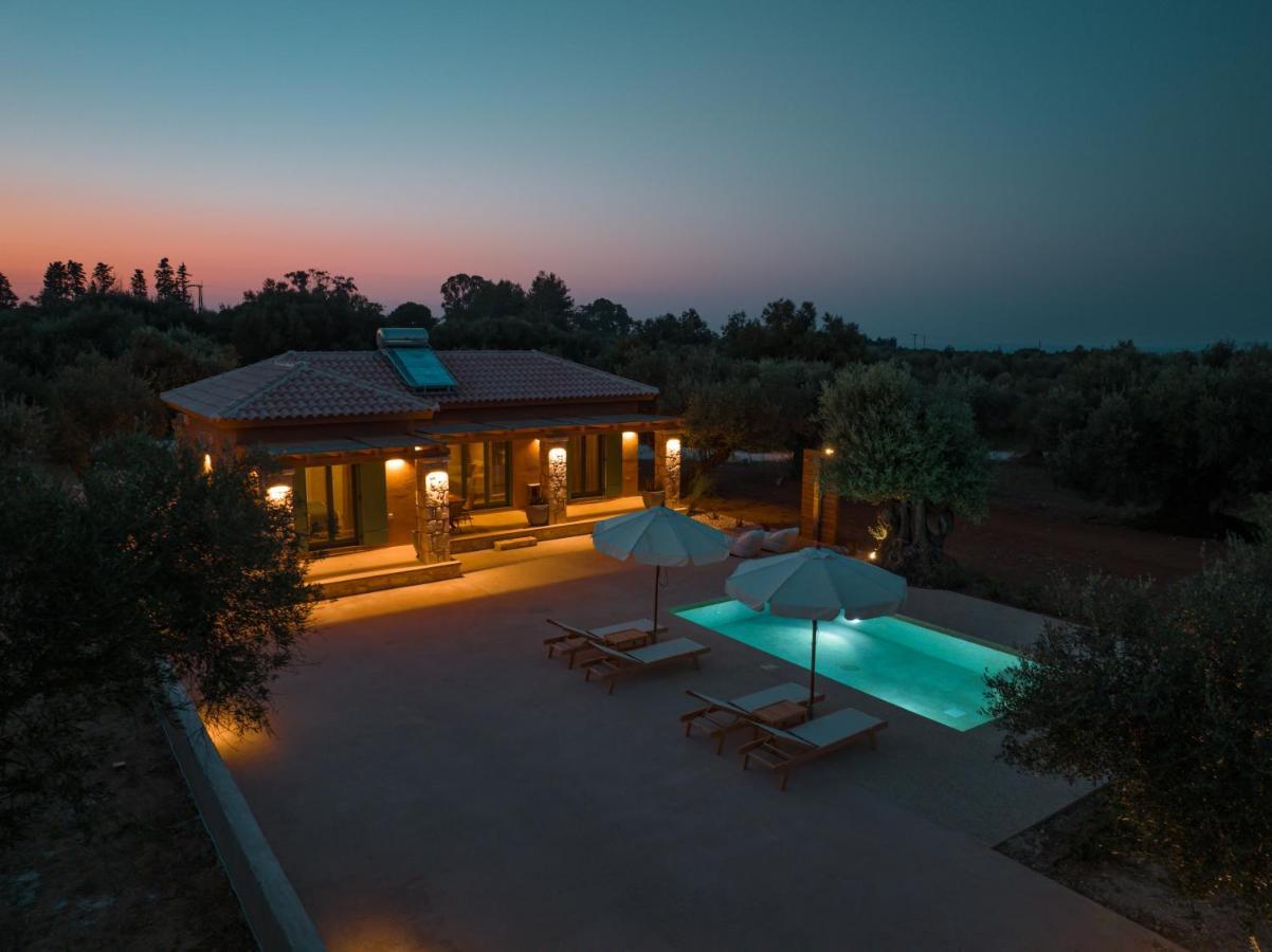 Terra Oleana Cottages Ανω Βασιλικος Εξωτερικό φωτογραφία