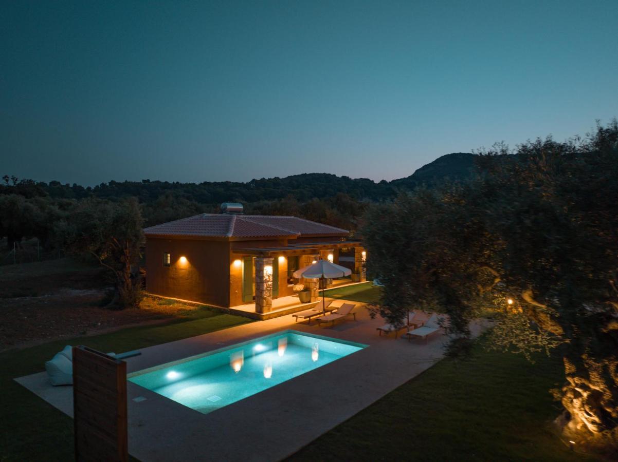 Terra Oleana Cottages Ανω Βασιλικος Εξωτερικό φωτογραφία