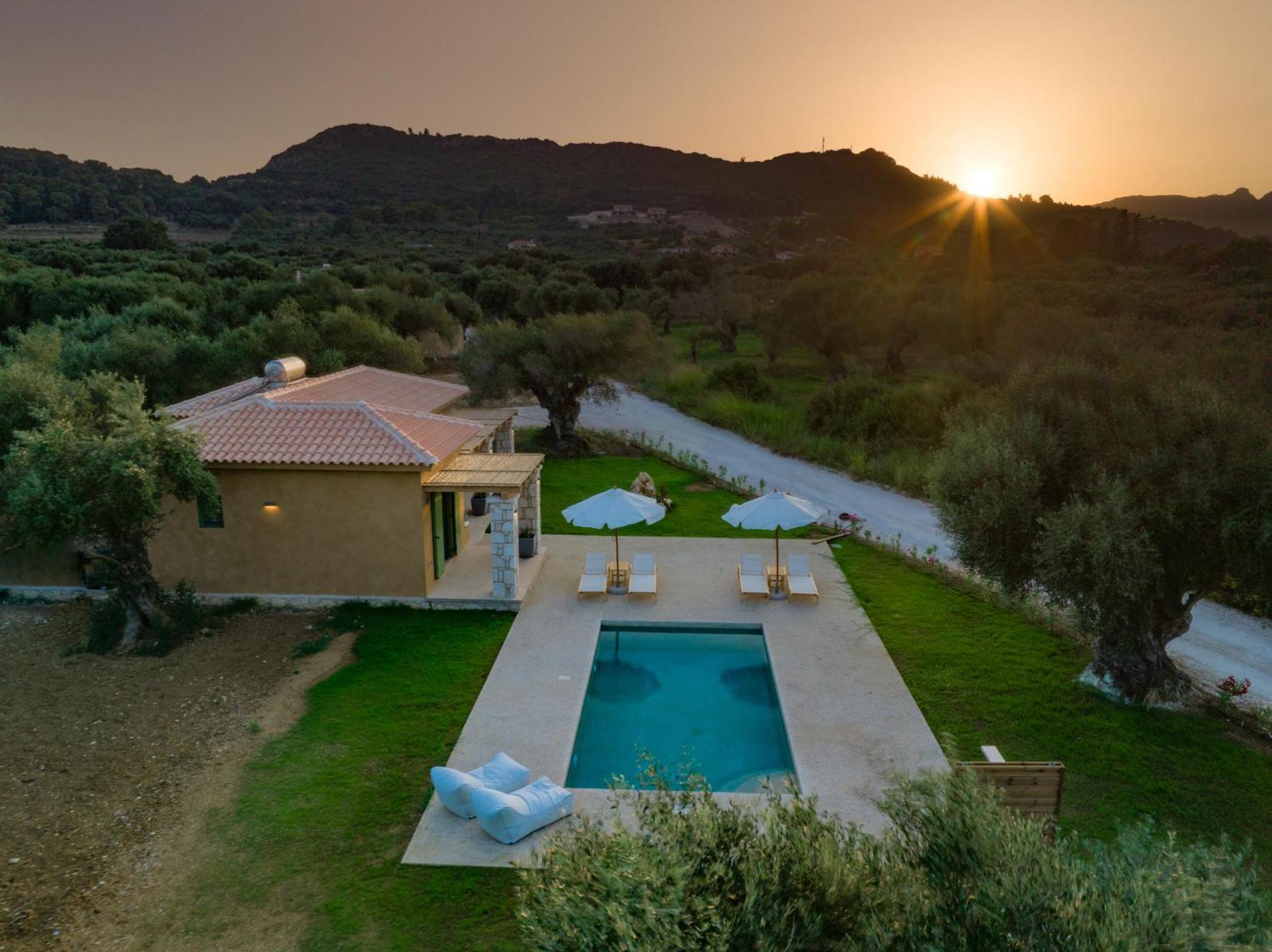 Terra Oleana Cottages Ανω Βασιλικος Εξωτερικό φωτογραφία